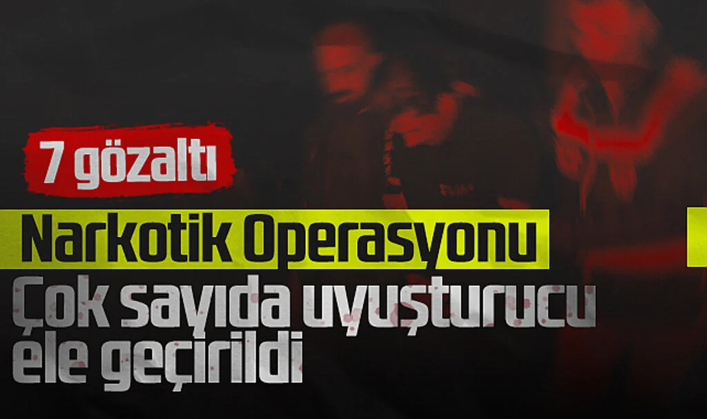 Samsun’da Narkotik Operasyonu! Çok Sayıda Uyuşturucu Ele Geçirildi: 7 Gözaltı