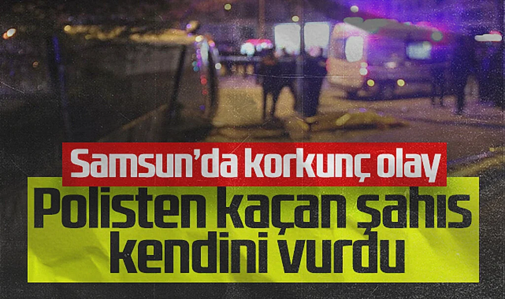 Son Dakika! Polisten Kaçan Şahıs Kendini Vurdu!