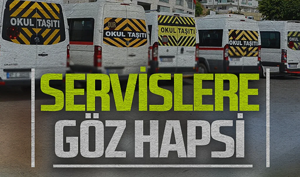 Samsun'da Servislere Göz Hapsi