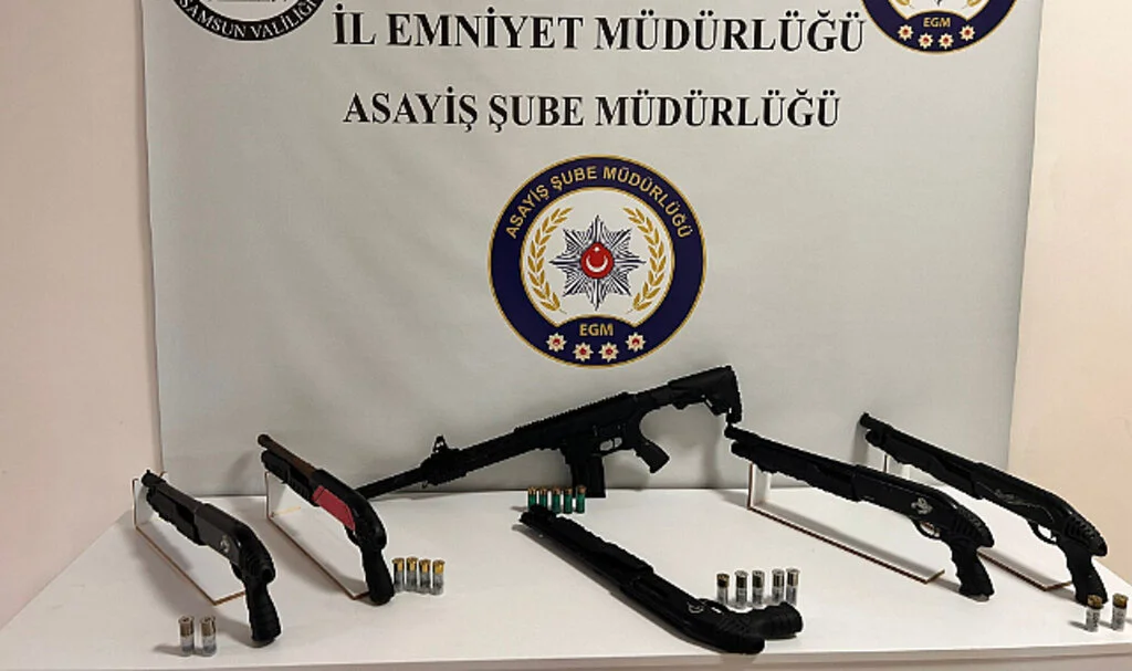 Samsun'da Silahla Yaralamaya Karışan 14 Şüpheli Gözaltında
