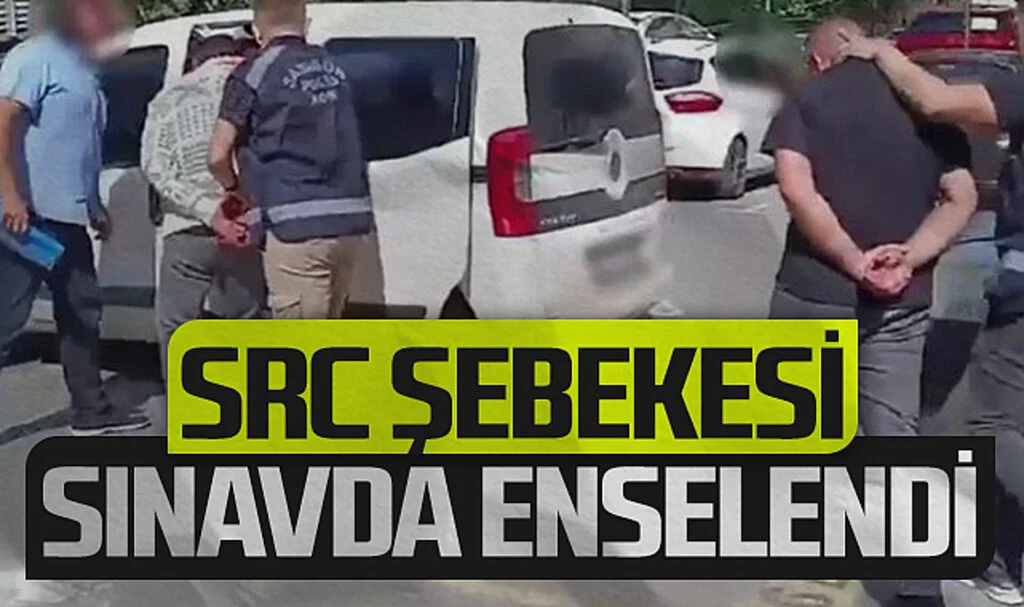 Samsun'da SRC Sınavında "Joker" Operasyonu: 4 Kişi Suçüstü Yakalandı