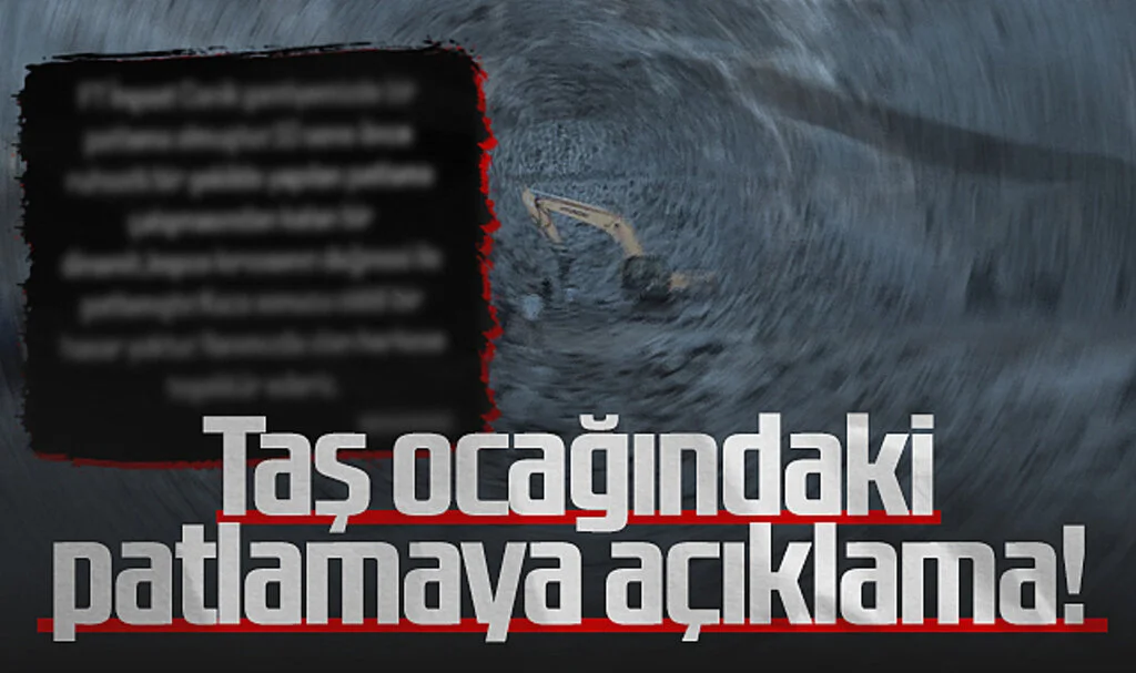 Samsun'da Taş Ocağındaki Patlamaya Açıklama!