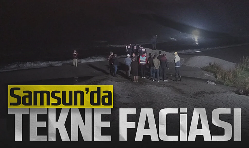 Samsun'da Tekne Faciası! 1 Yaralı, 1 Kayıp