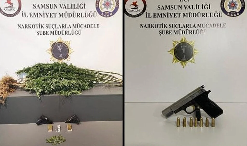 Samsun'da Uyuşturucu Operasyonu: 10 Şüpheli Gözaltında