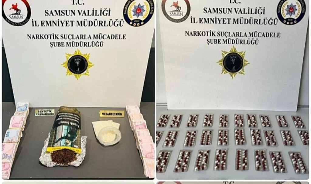 Samsun’da Uyuşturucu Operasyonu: 5 Kişi Gözaltında
