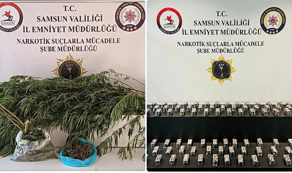 Samsun'da Uyuşturucu Operasyonunda 3 Kişi Gözaltına Alındı