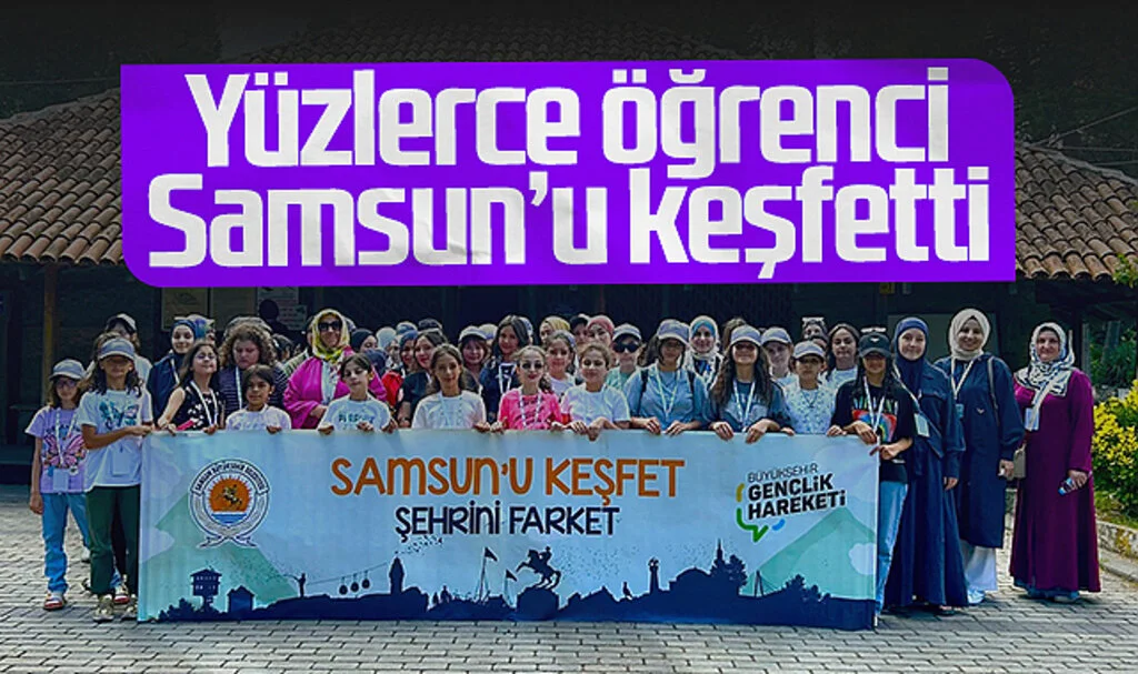 ‘Samsun’u Keşfet’ Projesiyle Gençler Şehrin Güzelliklerini Tanıdı