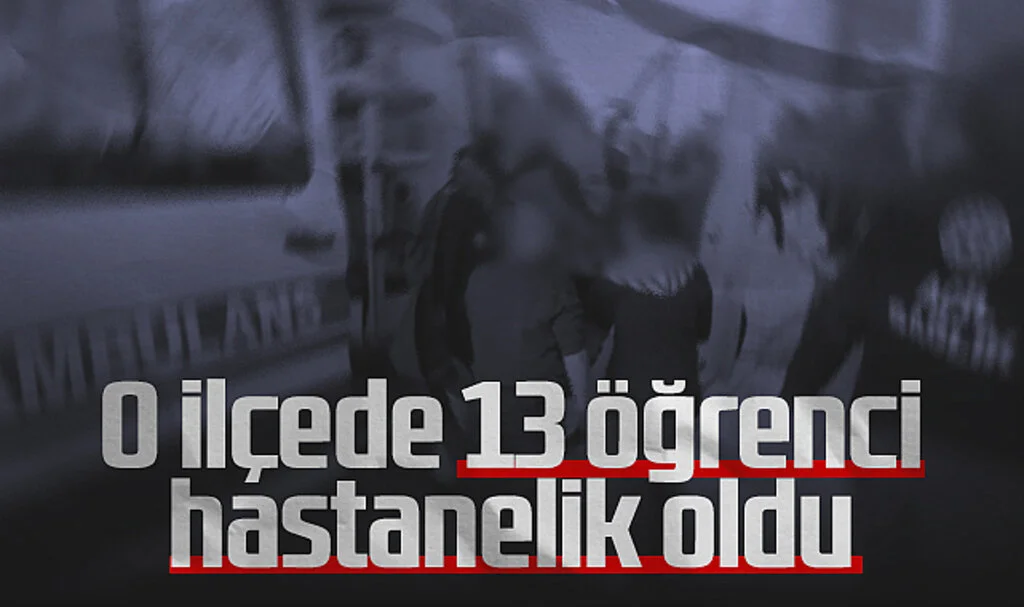 Samsun'un O İlçesinde 13 Öğrenci Gıda Zehirlenmesi Geçirdi