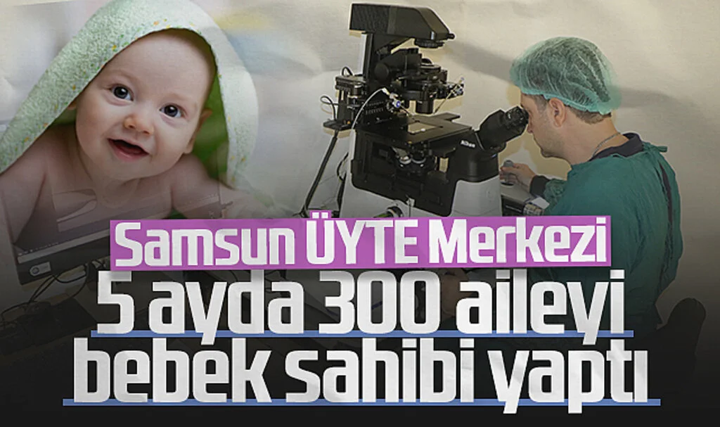 Samsun ÜYTE Merkezi 5 Ayda 300 Aileyi Bebek Sahibi Yaptı
