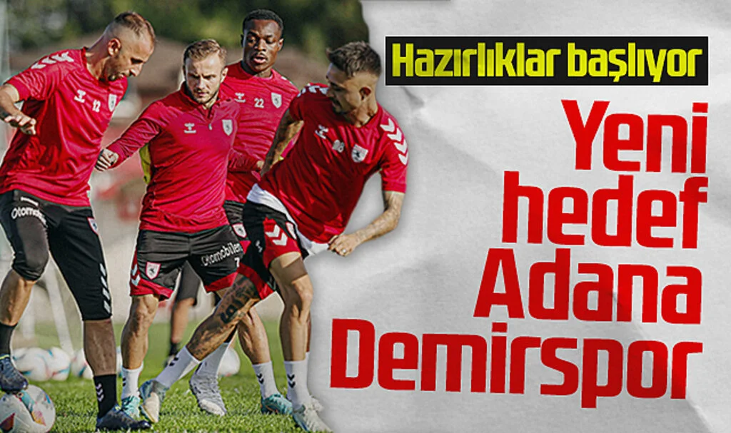 Samsunspor, Adana Demirspor Maçı Hazırlıklarına Başlıyor