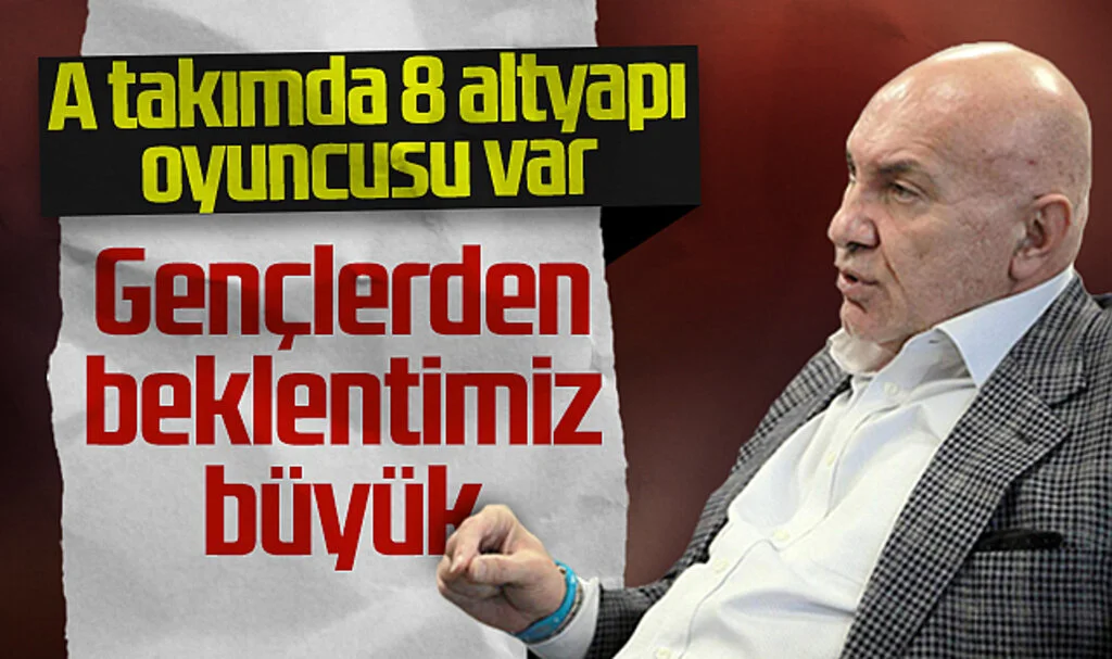 Samsunspor Başkanı Yüksel Yıldırım: "Altyapıdan 8 Oyuncumuz A Takımda, Beklentimiz Yüksek"