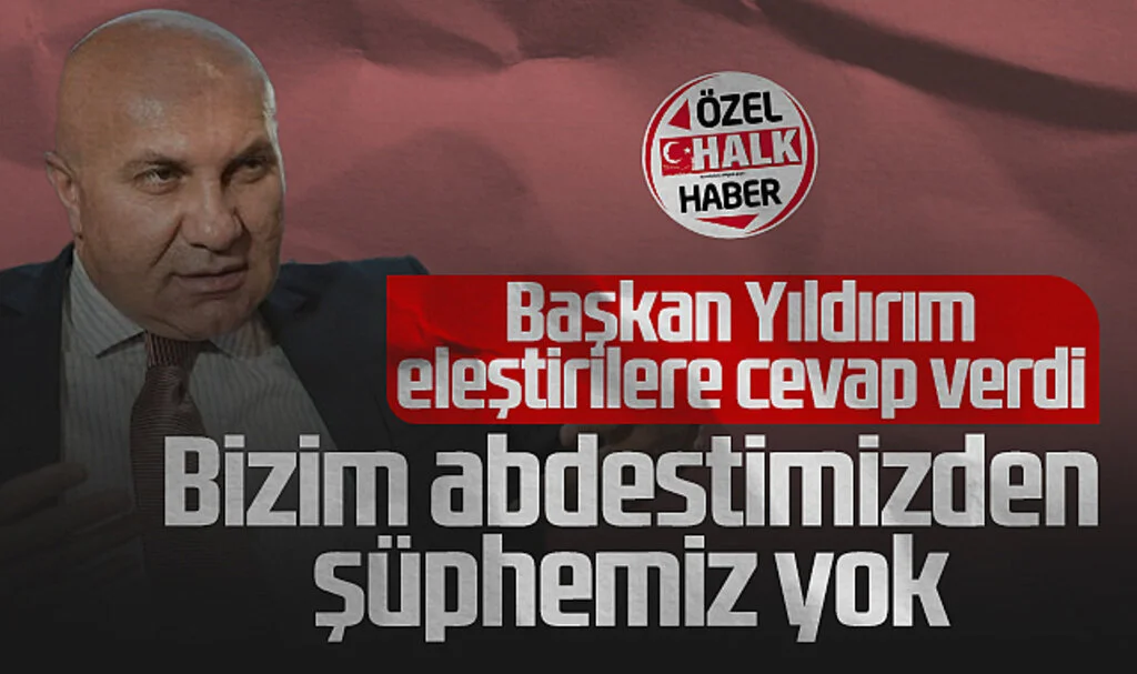 Samsunspor Başkanı Yüksel Yıldırım'dan Eleştirilere Cevap: Bizim Abdestimizden Şüphemiz Yok
