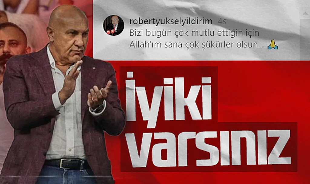 Samsunspor Başkanı Yüksel Yıldırım'dan Göztepe Galibiyeti Sonrası Duygusal Mesaj