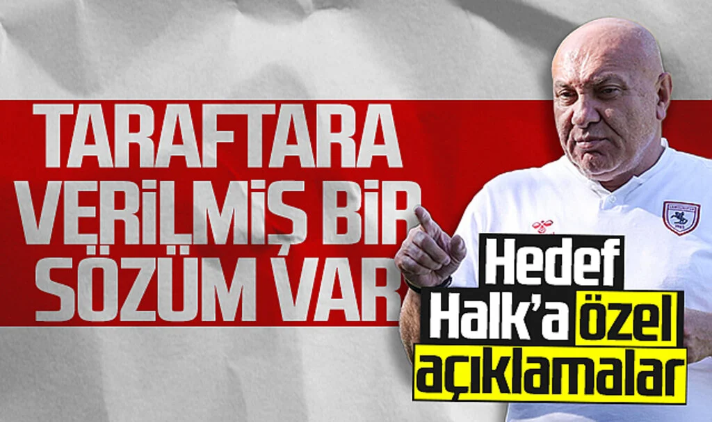 Samsunspor Başkanı Yüksel Yıldırım: Taraftara Verilmiş Bir Sözüm Var