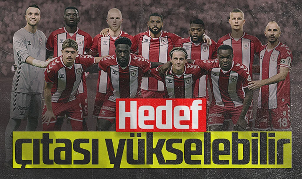 Samsunspor'da Hedef Çıtası Yükselebilir