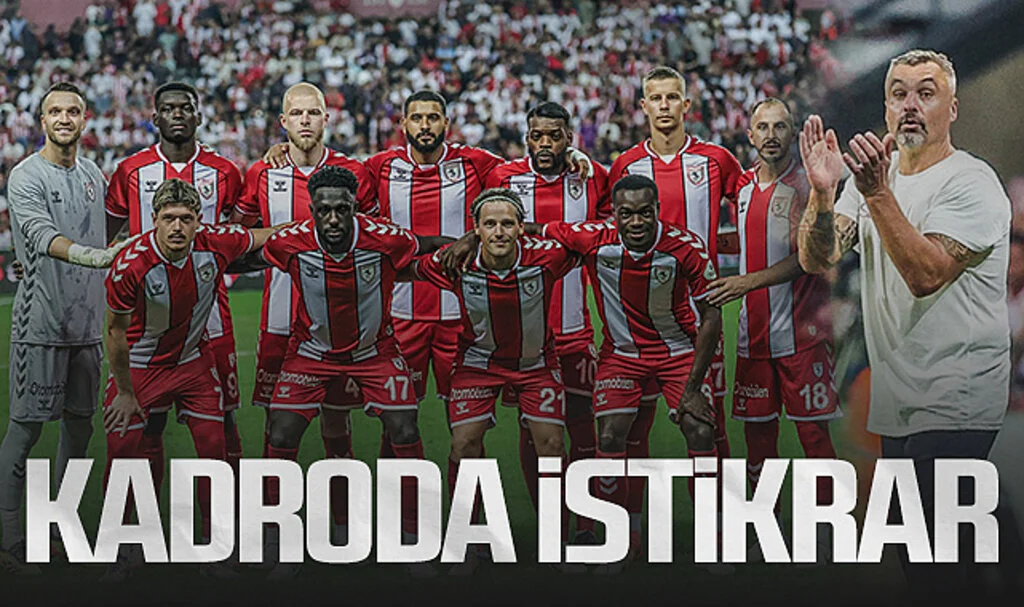 Samsunspor'da Kadro İstikrarı! 3 Maçta Aynı İlk 11...