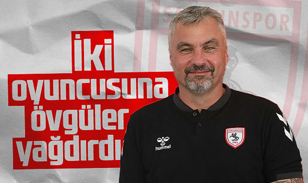 Samsunspor'da Thomas Reis İki Oyuncusuna Övgüler Yağdırdı