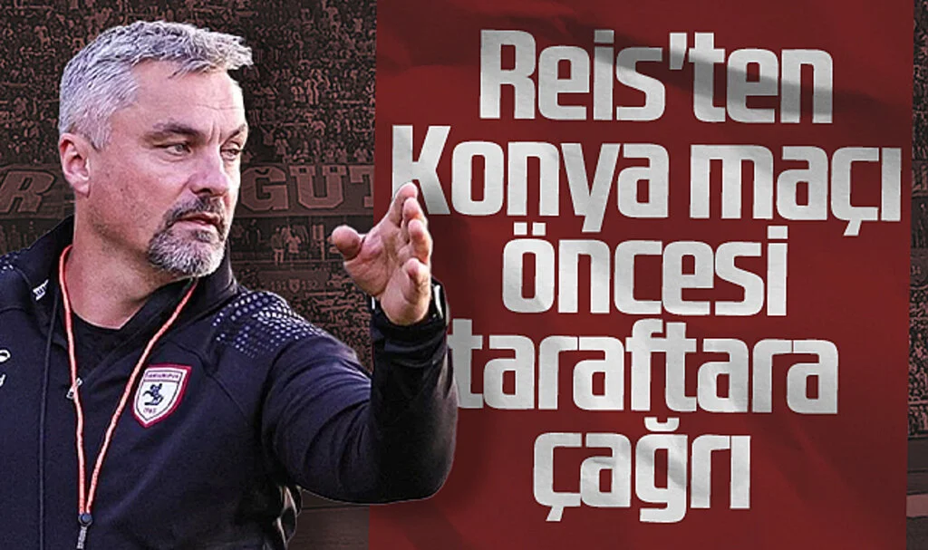 Samsunspor'da Thomas Reis'ten Konyaspor Maçı Öncesi Taraftara Çağrı