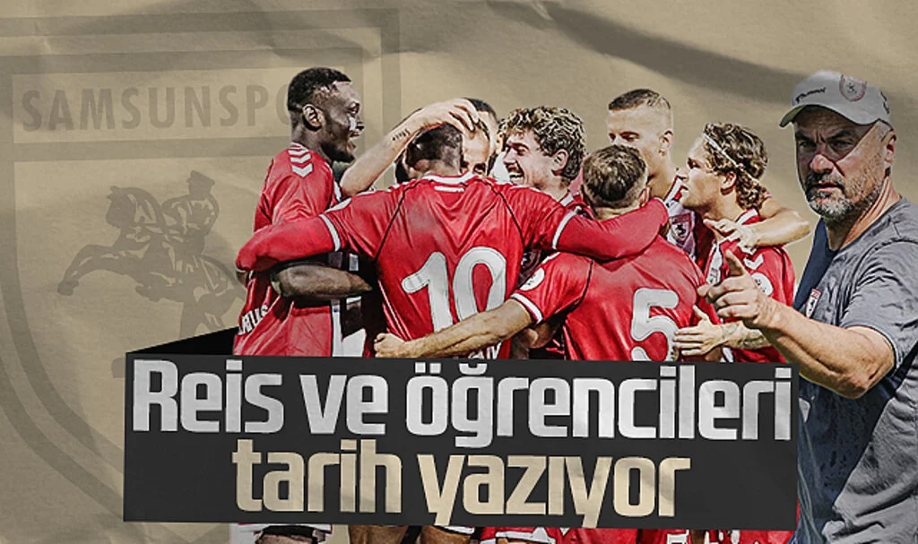 Samsunspor'da Thomas Reis ve Öğrencileri Tarih Yazıyor