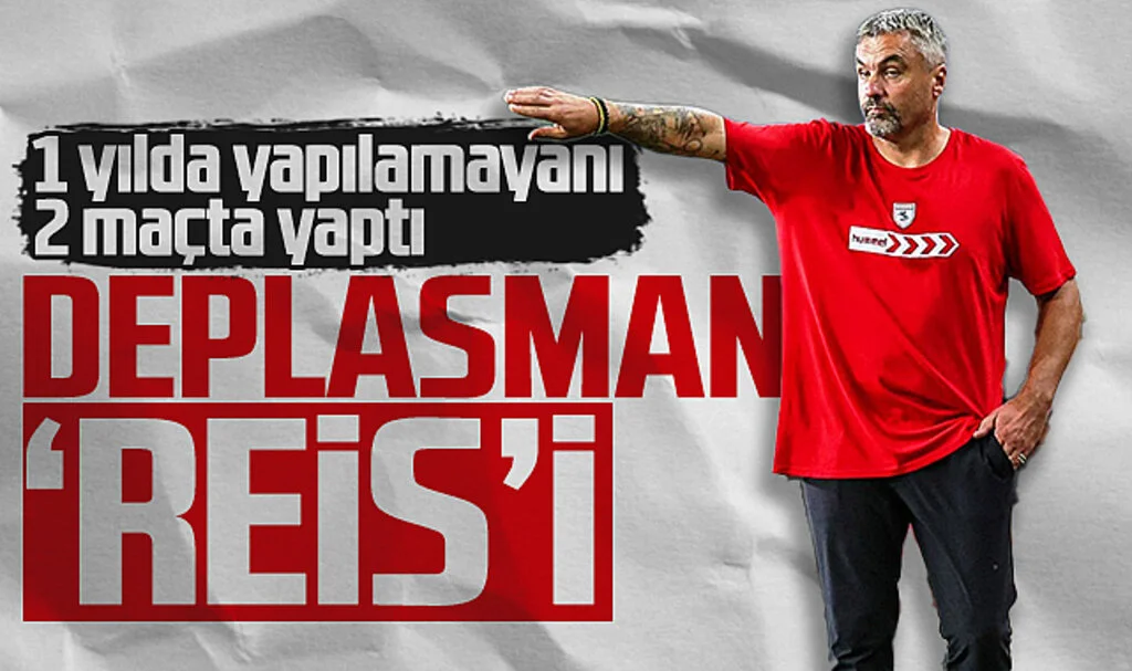 Samsunspor Deplasmanda 2'de 2 Yaptı! Deplasman 'Reis'i'