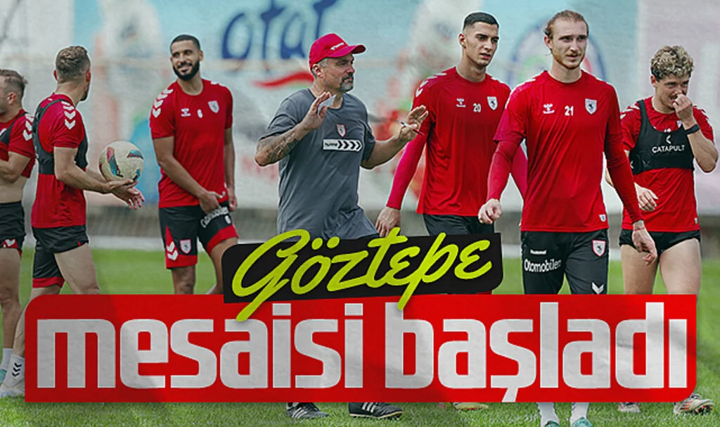 Samsunspor, Göztepe Maçı Hazırlıklarına Başladı