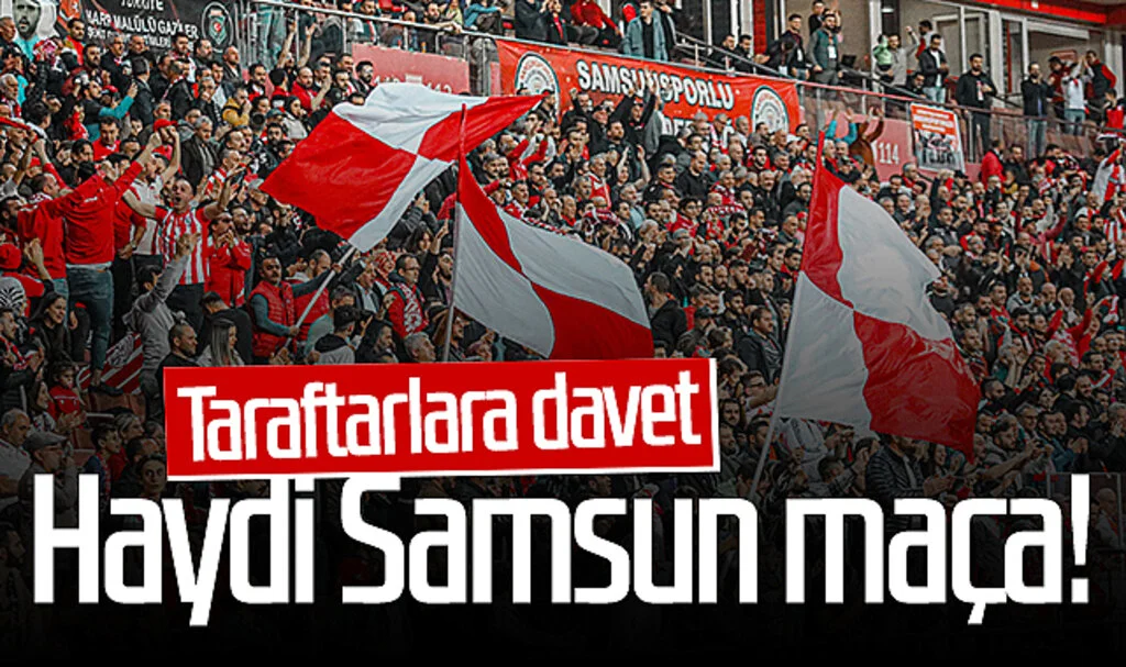 Samsunspor Taraftar Grupları'ndan Konyaspor maçı çağrısı