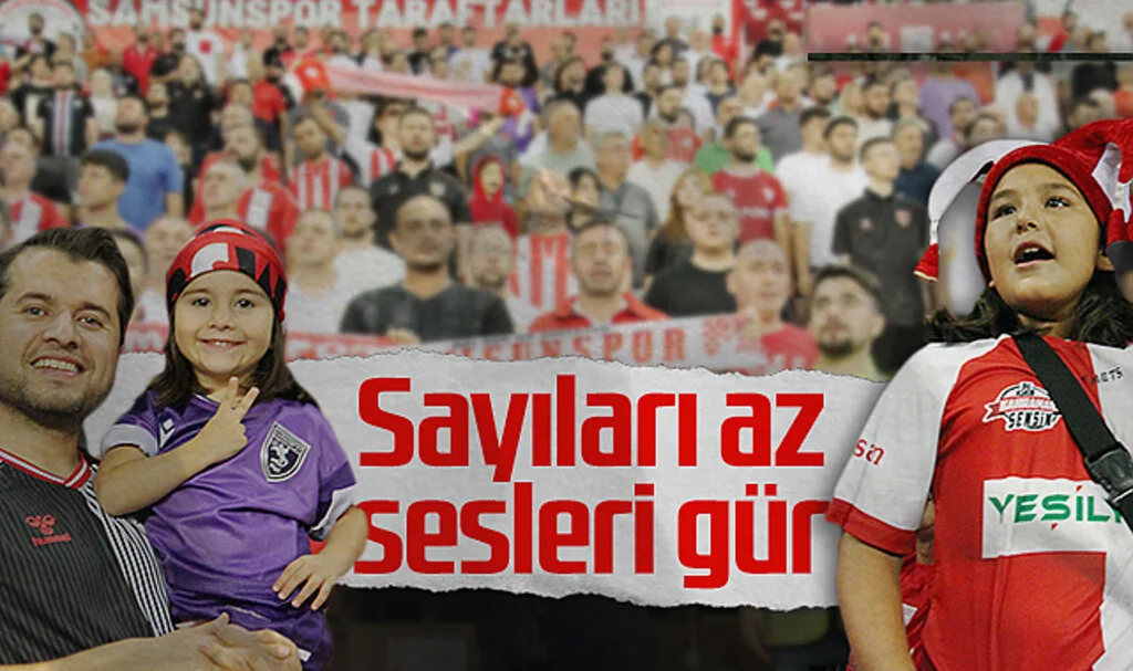 Samsunspor Taraftarından Başakşehir Maçında Coşkulu Destek