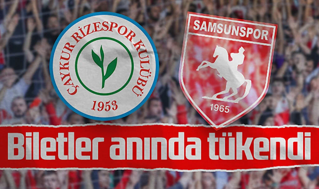 Samsunspor Taraftarları, Rizespor Maçı Biletlerini 1 Dakikada Tüketti