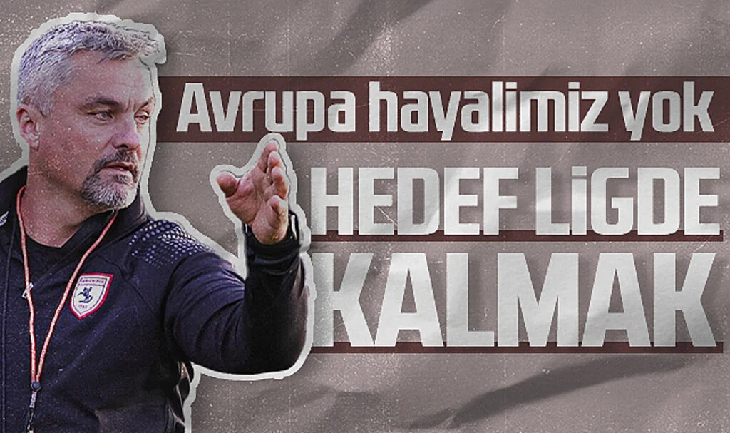 Samsunspor Teknik Direktörü Thomas Reis: Avrupa Hayalimiz Yok, Hedef Ligde Kalmak