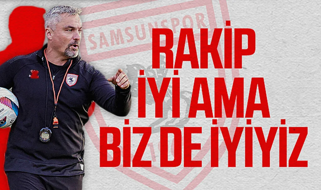 Samsunspor Teknik Direktörü Thomas Reis: Rakibimize ilk yenilgilerini tattıracağız