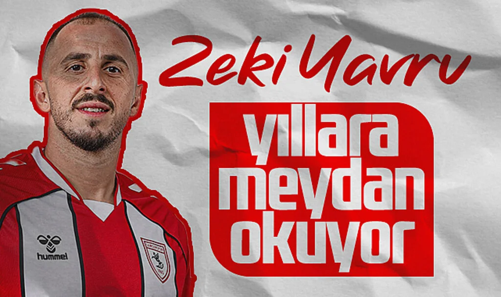 Samsunspor'un Kaptanı Zeki Yavru Yıllara Meydan Okuyor