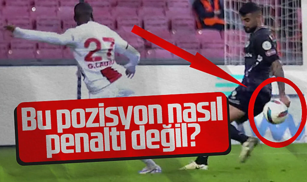 Samsunspor'un Net Penaltısı Görmezden Gelindi