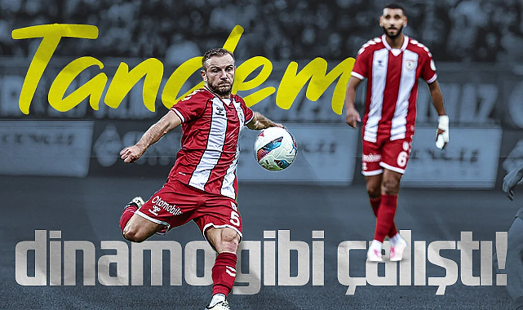Samsunspor'un Orta Saha Tandemi Dinamo Gibi Çalıştı