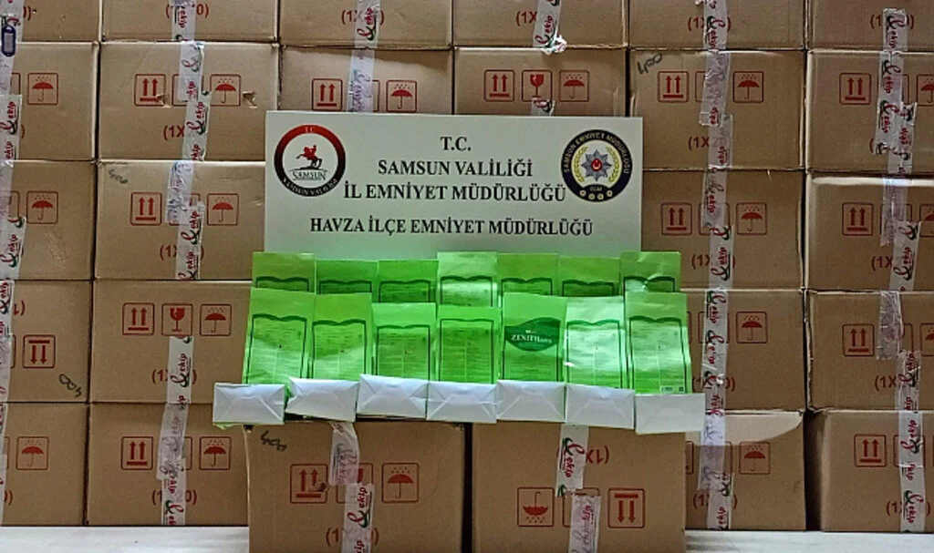 Satışı yasak olan bitki tozu ele geçirildi 