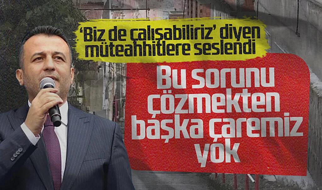 SBB Başkanı Halit Doğan 'Biz de çalışabiliriz' diyen müteahhitlere seslendi