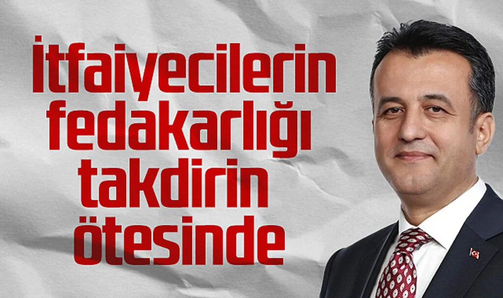 SBB Başkanı Halit Doğan: İtfaiyecilerimizin Hizmeti Her Türlü Takdirin Ötesindedir