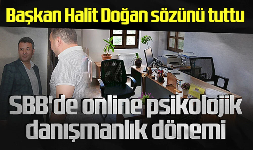 SBB'de online psikolojik danışmanlık dönemi 