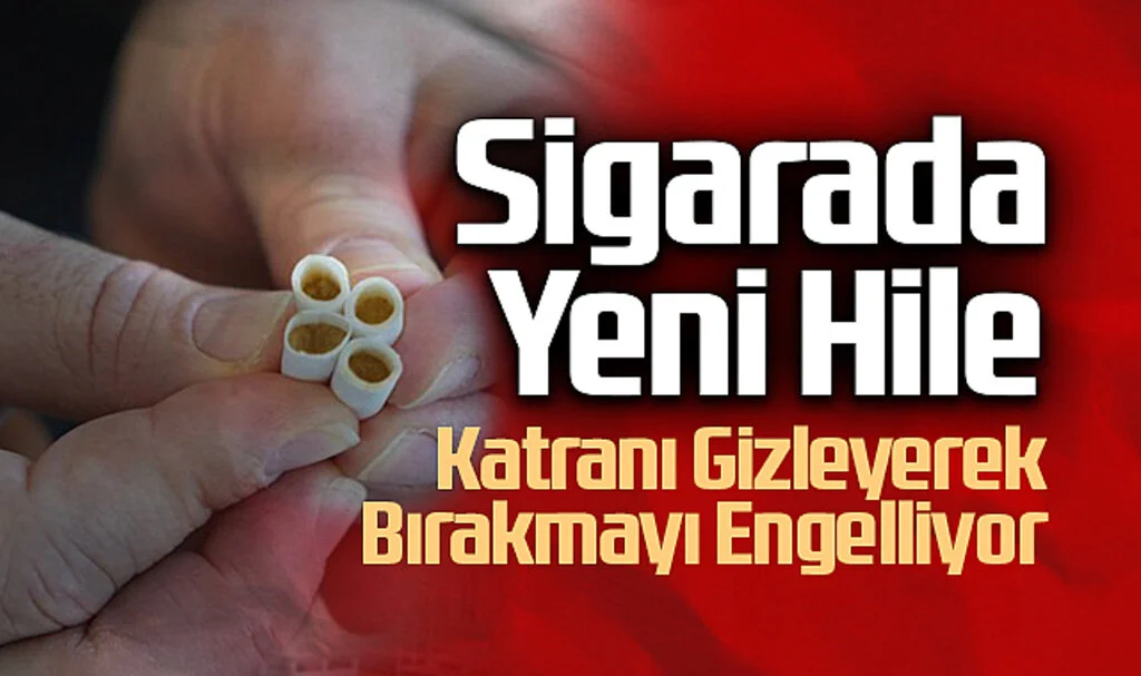 Sigarada Yeni Hile: Katranı Gizleyerek Bırakmayı Engelliyor
