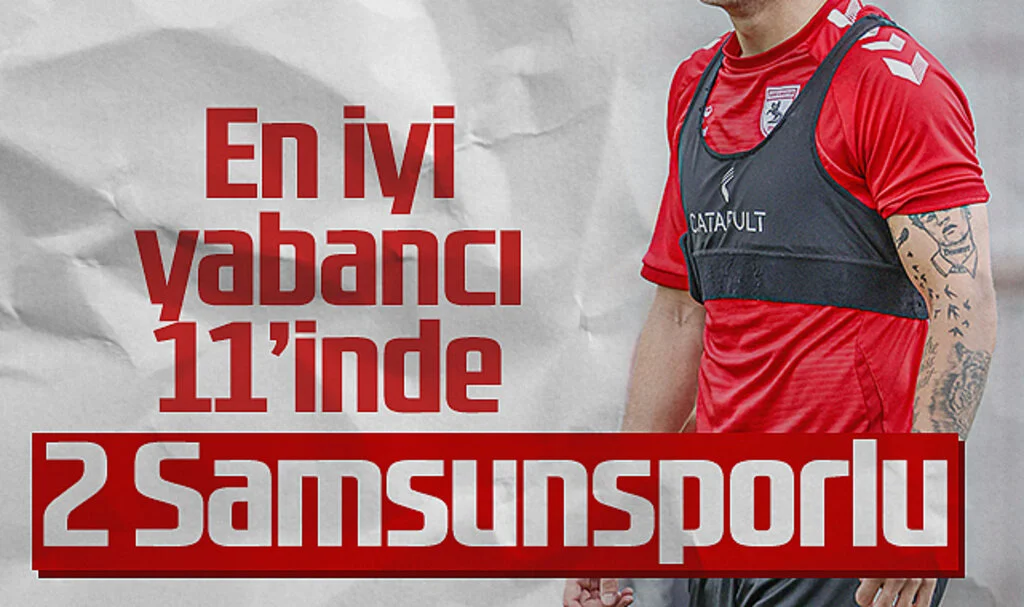 Süper Lig'de En İyi Yabancılar 11'inde 2 Samsunsporlu