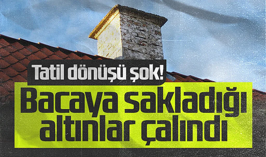 Tatile Giderken Bacaya Sakladığı Altınlar Çalındı: Hırsız Yakalandı