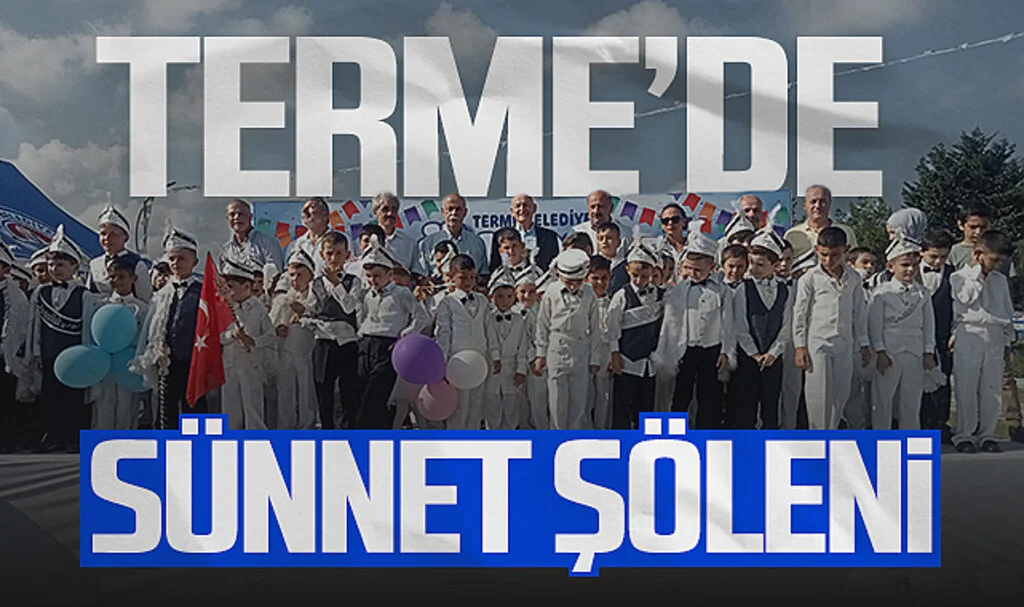 Terme'de Sünnet Şöleni