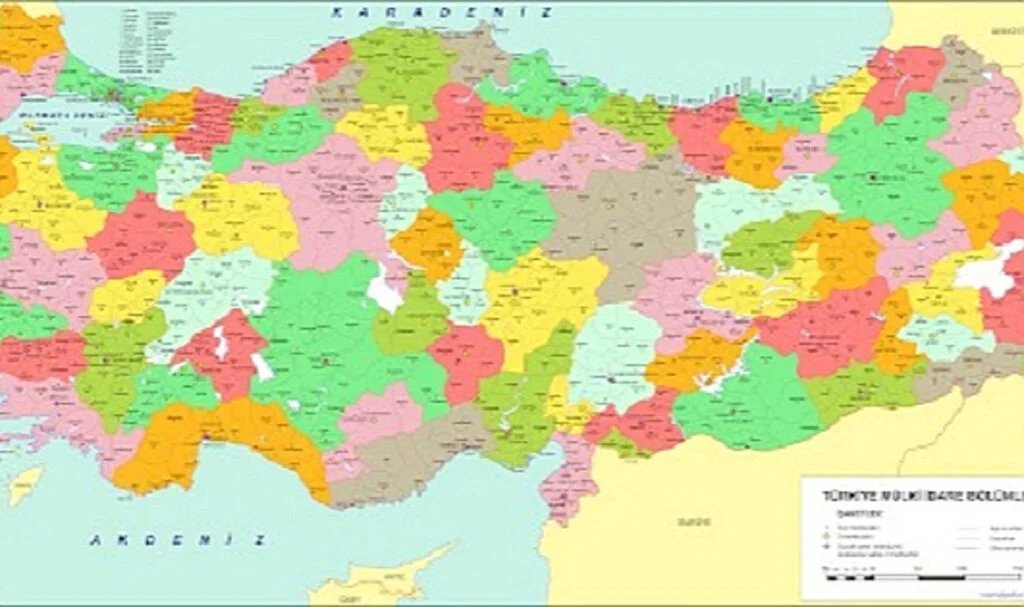 Türkiye Haritası Değişiyor mu? 24 İlçe İl Olabilir