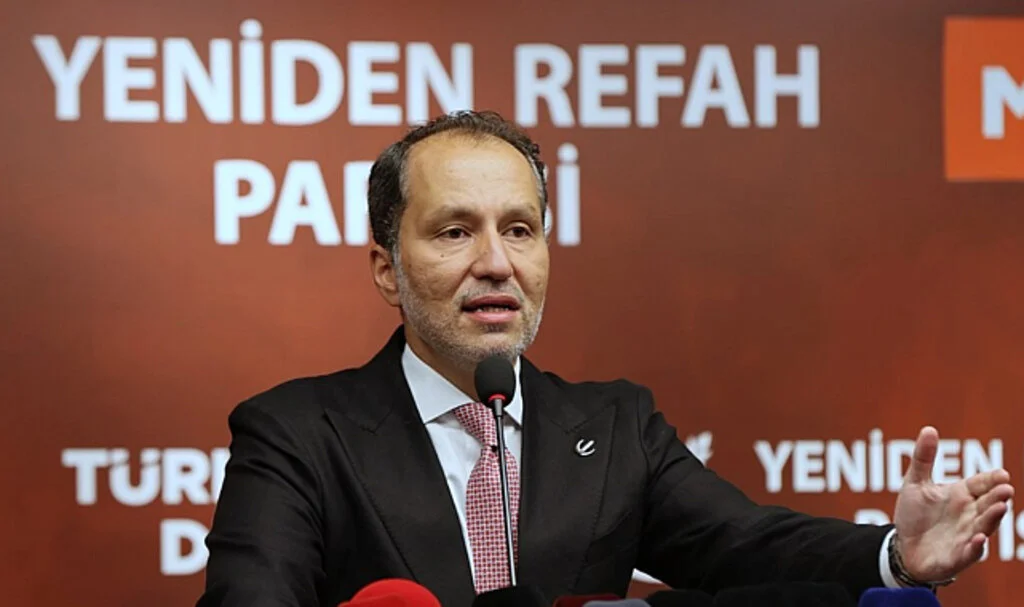 Yeniden Refah Partisi Genel Başkanı Fatih Erbakan Samsun'da