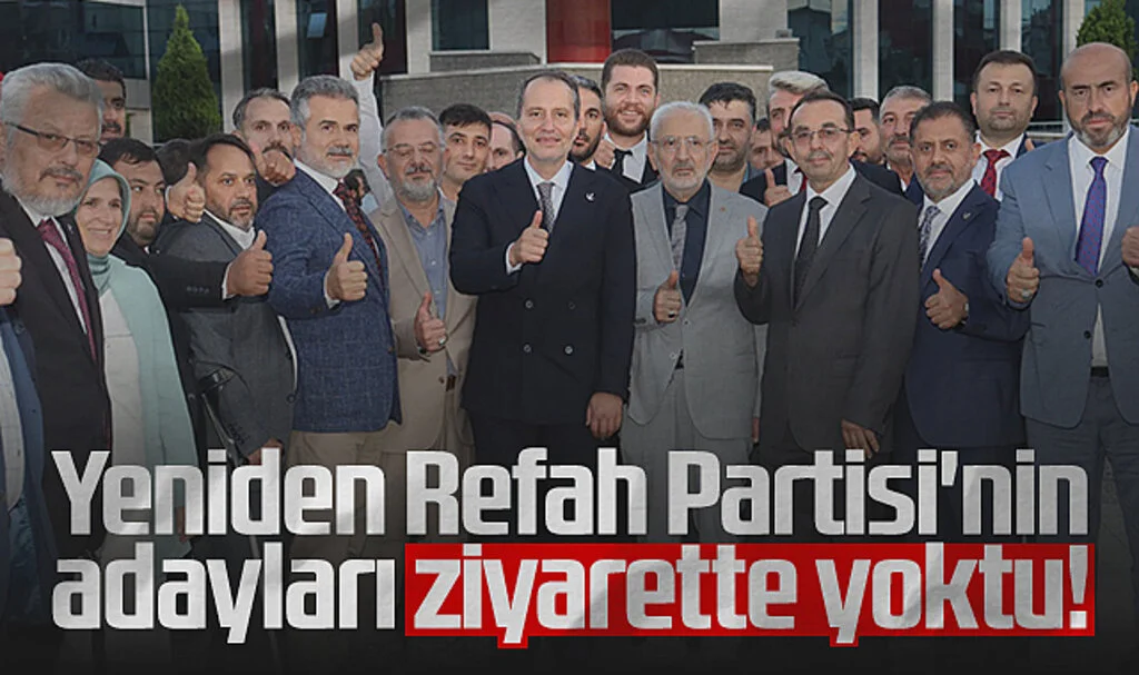 Yeniden Refah Partisi'nin Adayları Samsun Ziyaretinde Yoktu!