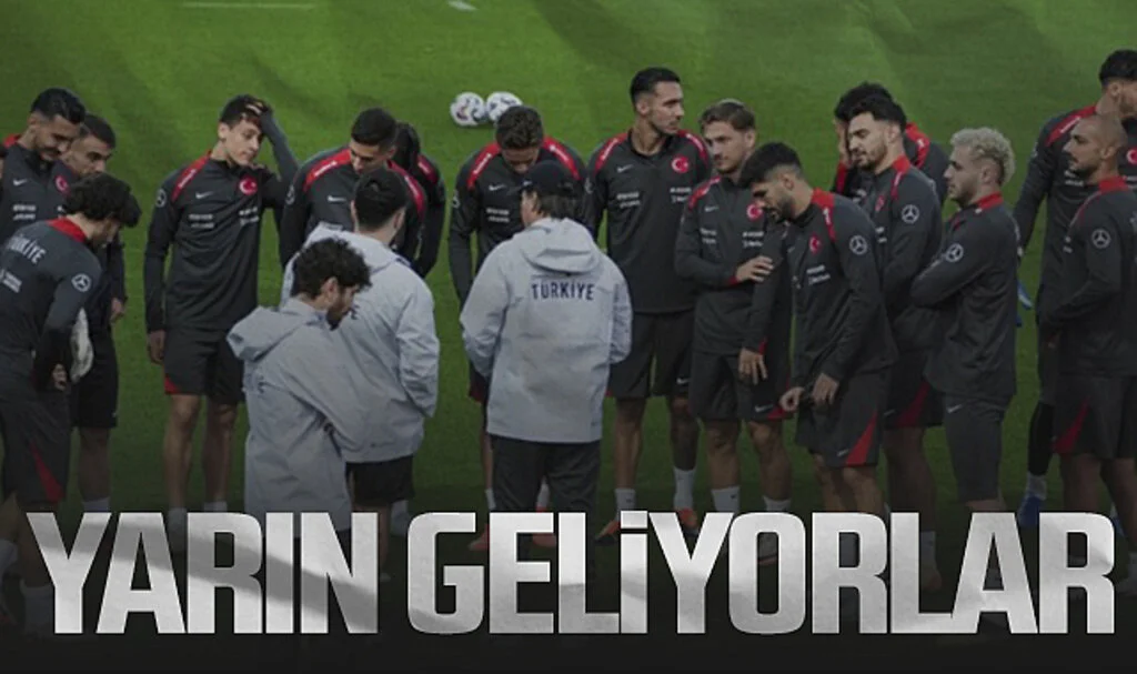 A Milli Takım, Karadağ Maçı İçin Yarın Samsun'a Geliyor