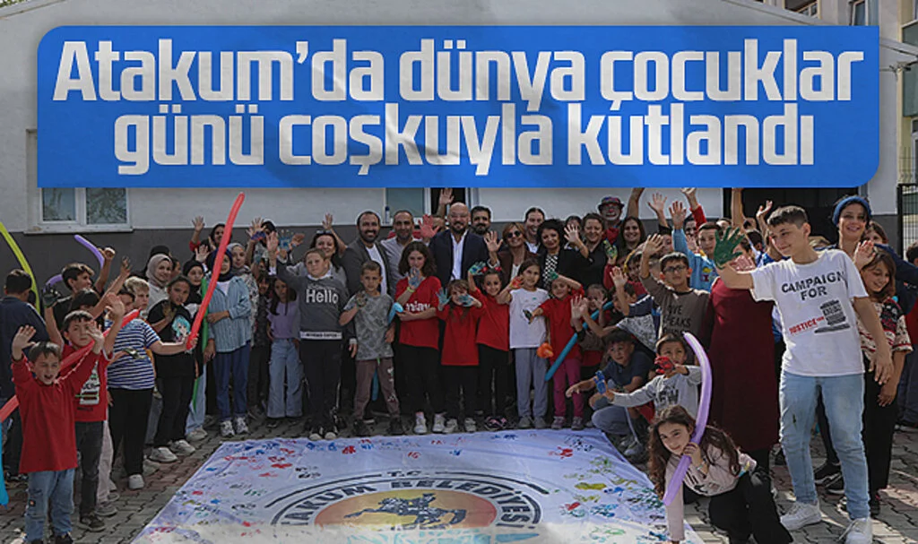 Atakum'da Dünya Çocuklar Günü Coşkuyla Kutlandı
