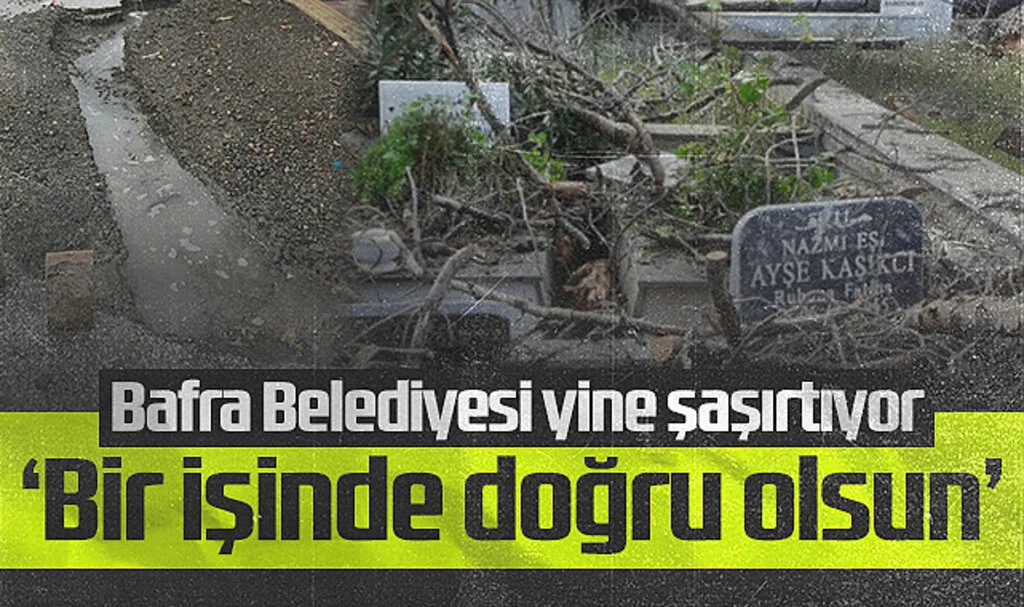 Bafra Belediyesi yine şaşırtıyor: Bir işinde  doğru olsun