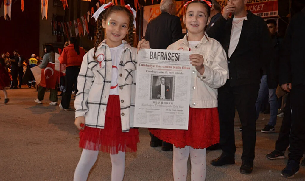 Bafra’da Cumhuriyet’in 101. Yılına Özel Şölen