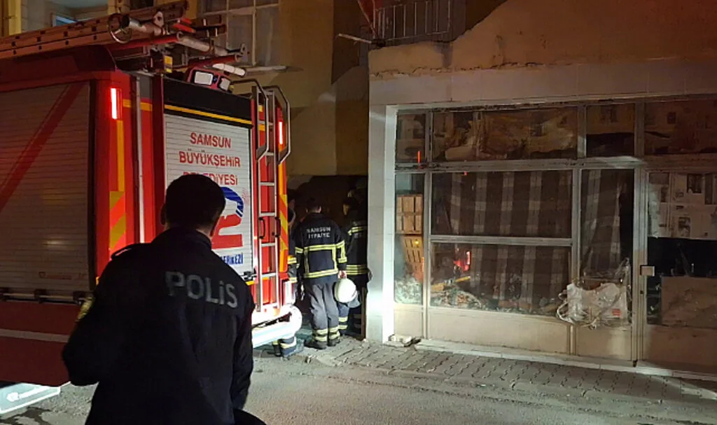 Bafra’da Gaz Sıkışması Nedeniyle Patlama: 1 Yaralı