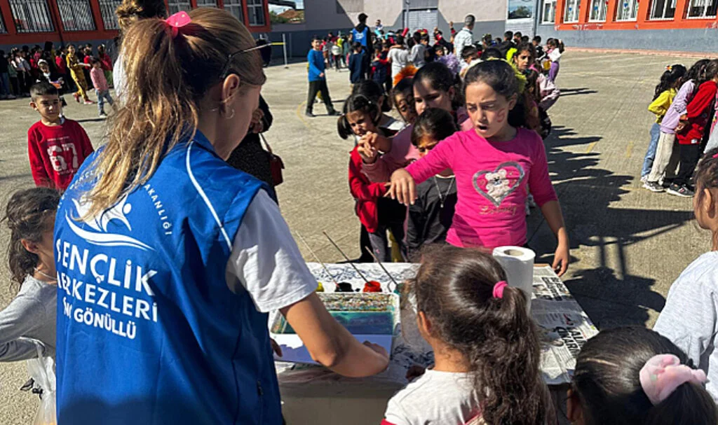 Bafra Gençlik Merkezi’nden Eğlenceli ‘Merkezim Her Yerde’ Etkinliği